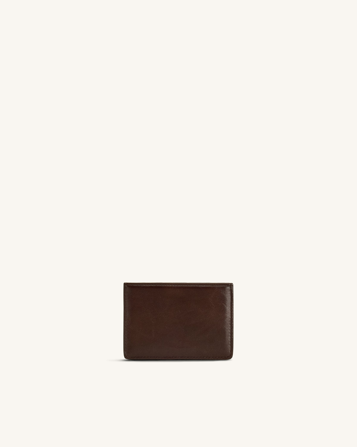 Maeve Dachshund Metal Emblem Card Holder - Chocolate