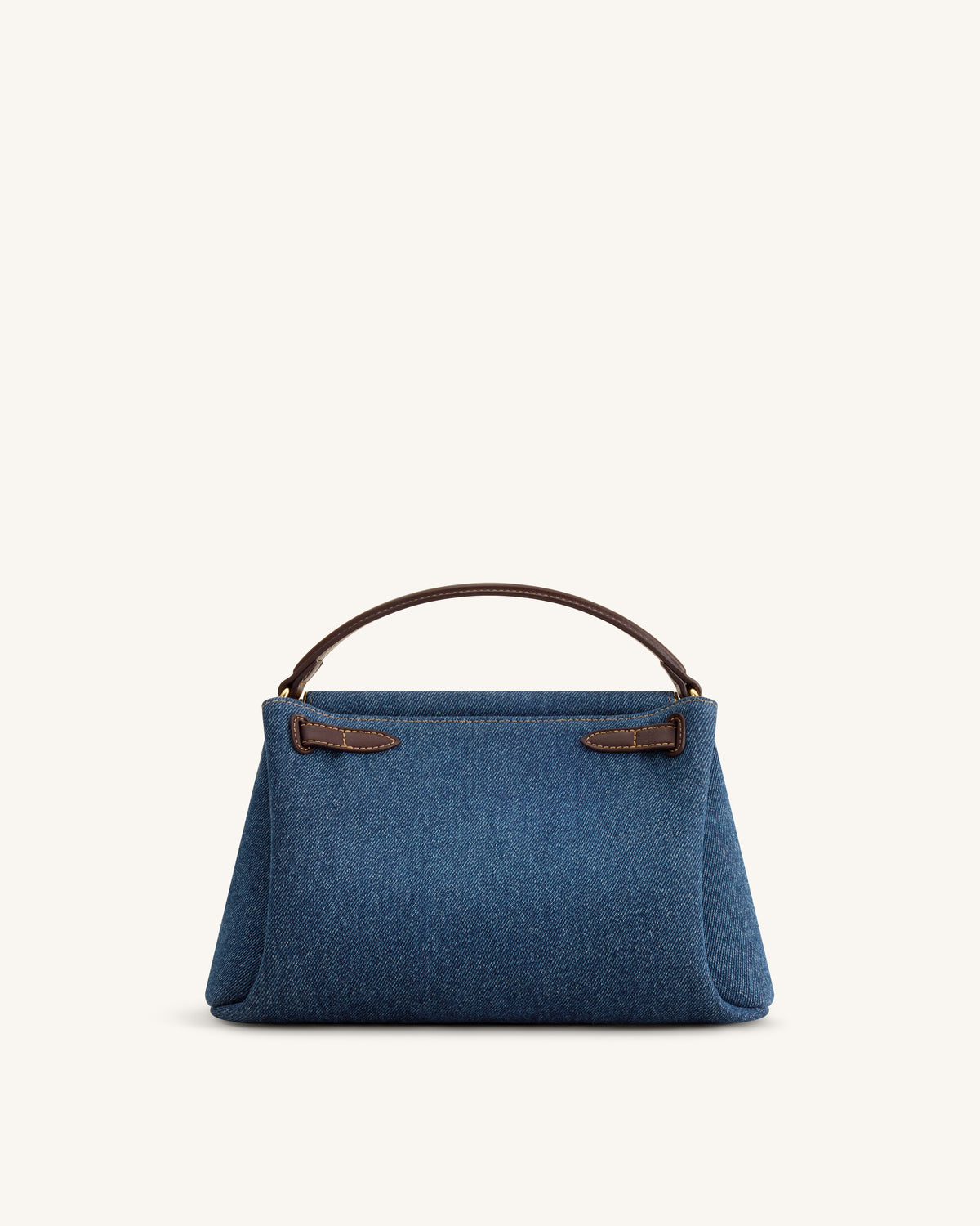Carmen Top Handle Bag - Blue Denim