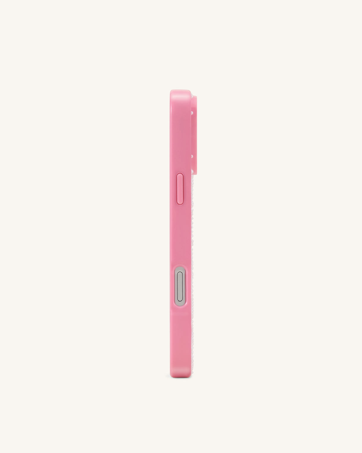 Pink Heart Pattern Phone Case - Pink