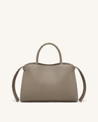 Ella Structured Tote - Taupe