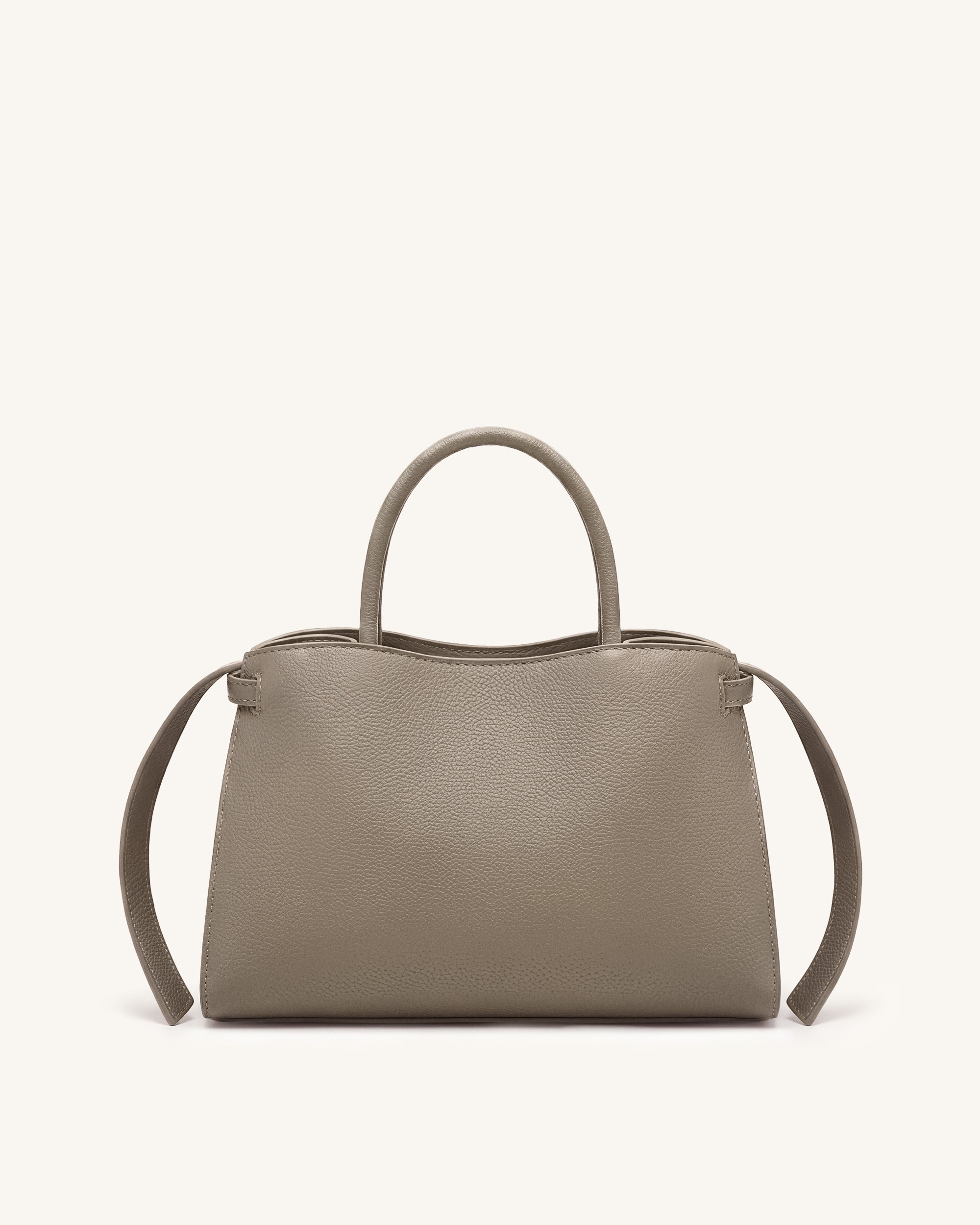 Ella Structured Tote - Taupe