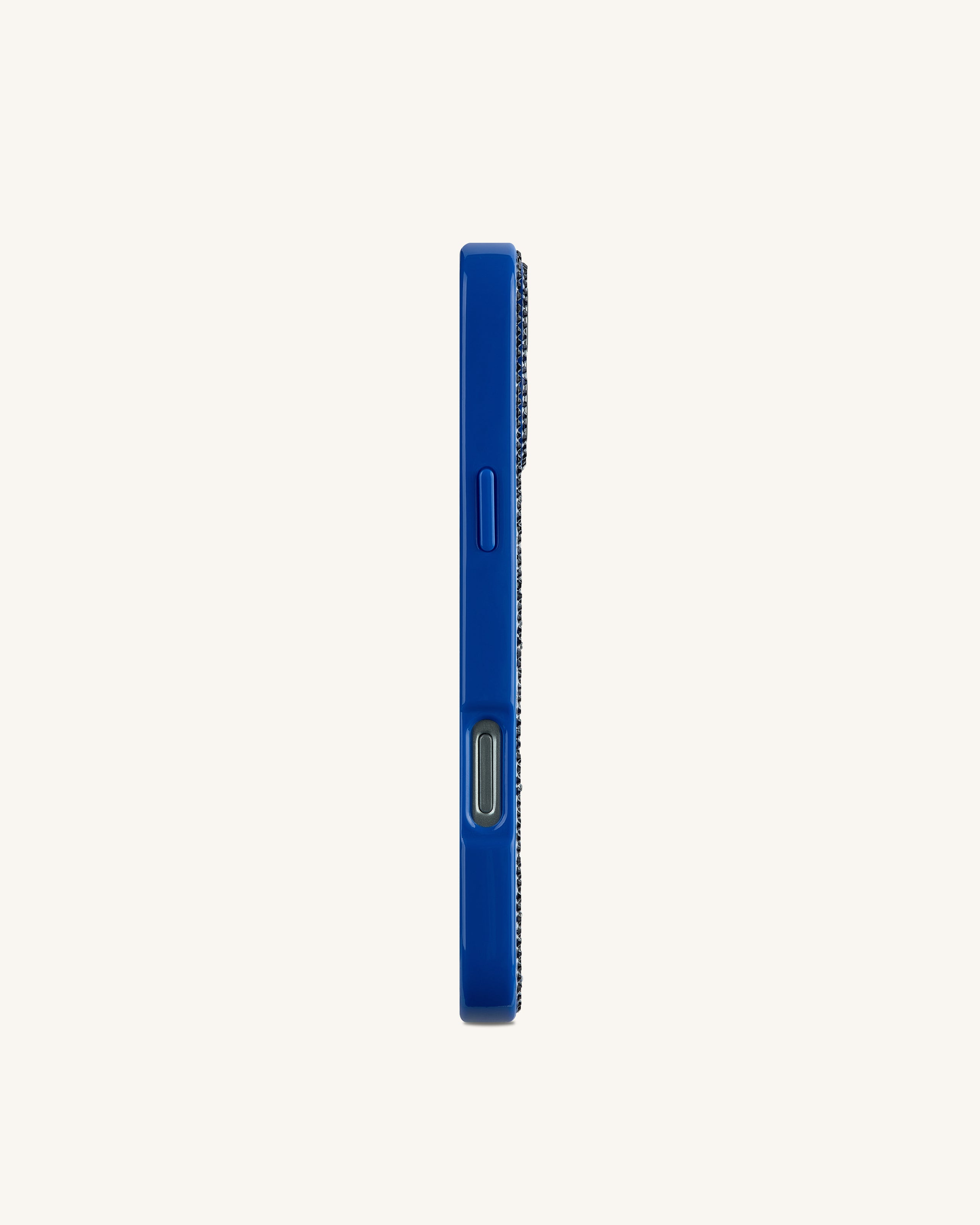 Ocean Shell Artificial Crystal Phone Case - Blue