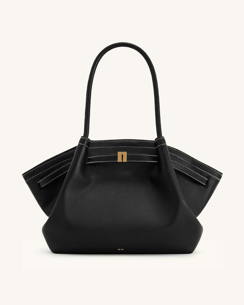 Hana Large Tote Bag - Black