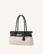Yara Shoulder Bag - Black Canvas