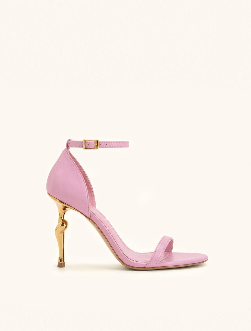 Alivia Ankle Strap Sandals - Pink