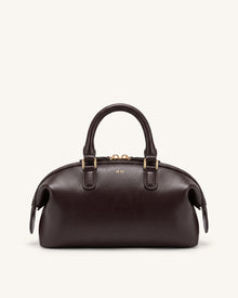 Arlo Top Handle Bag - Dark Brown