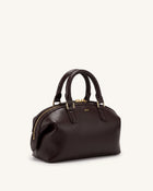 Arlo Top Handle Bag - Dark Brown