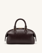 Arlo Top Handle Bag - Dark Brown