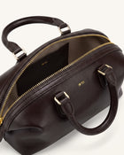 Arlo Top Handle Bag - Dark Brown