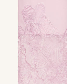 Orchid Embroidered Corset Dress - Dusty Rose