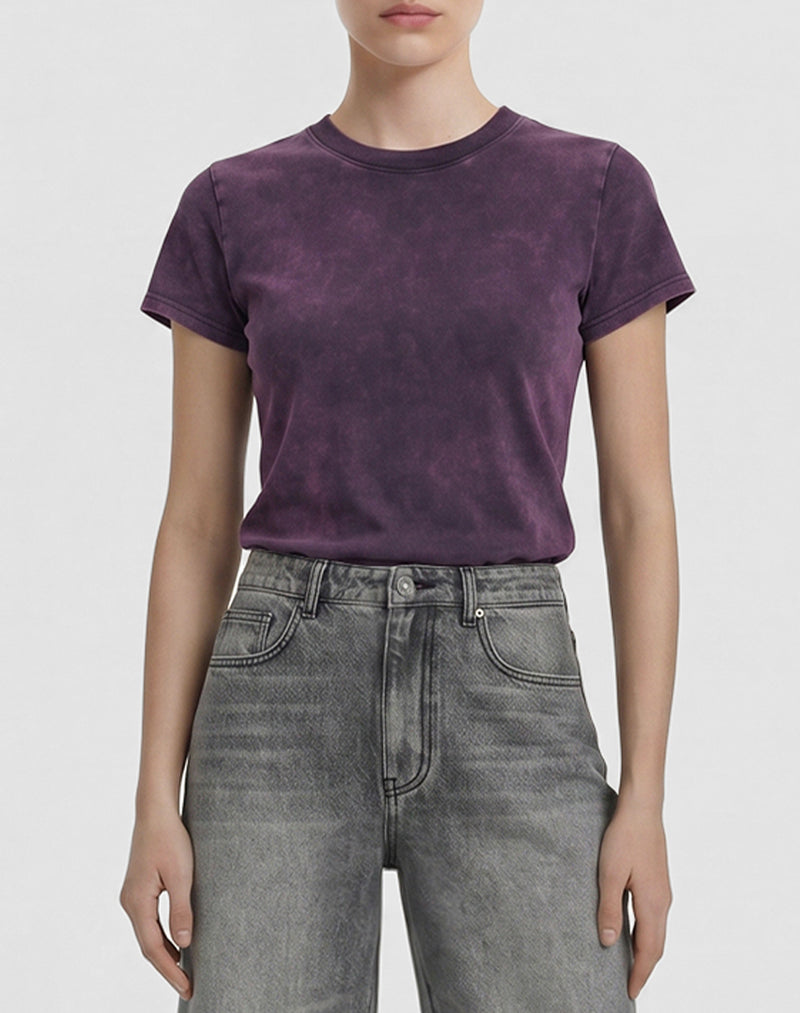 The Local Mood Ring T-shirt - Muted Plum