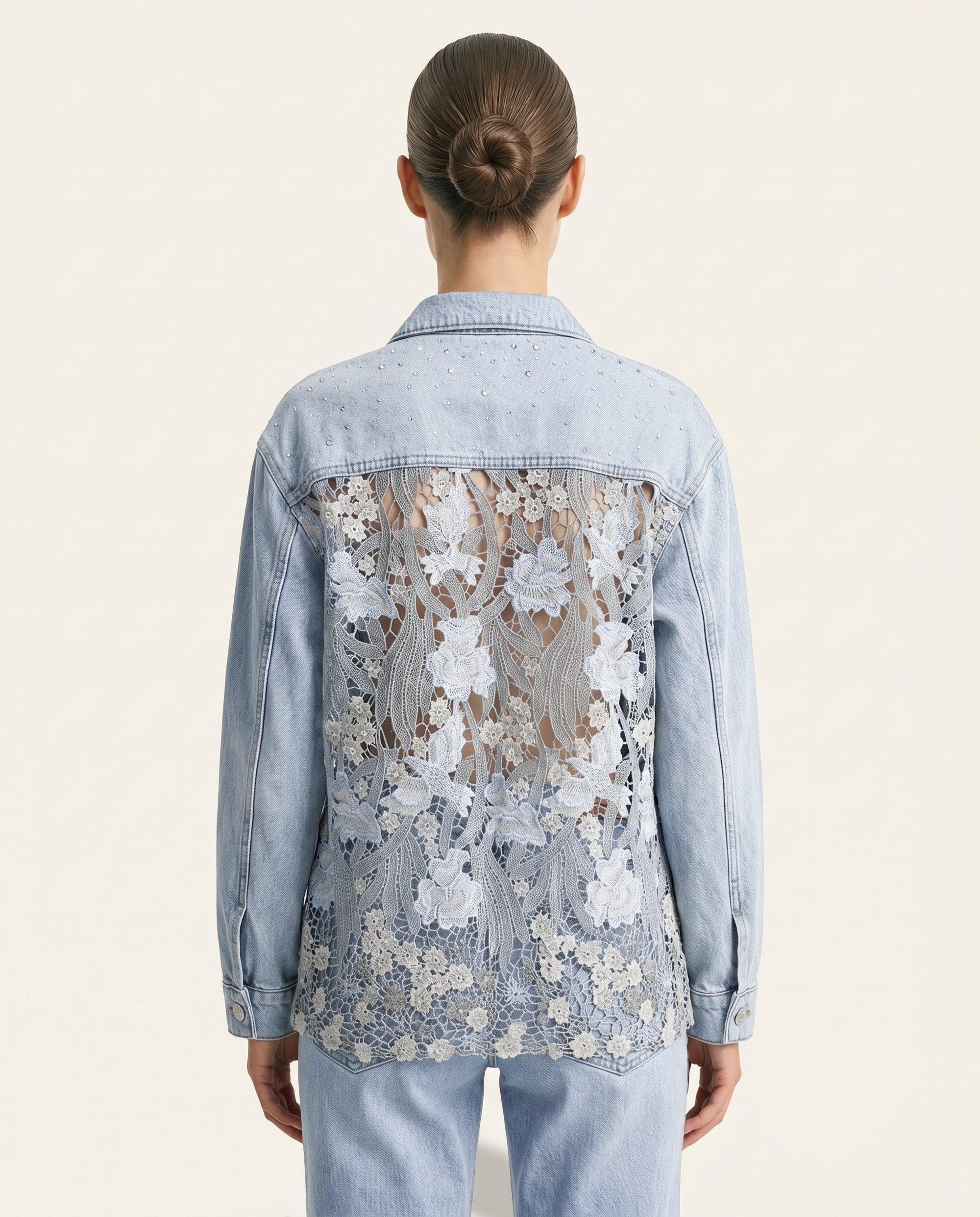 The Double Agent Denim Shirt - Light Blue