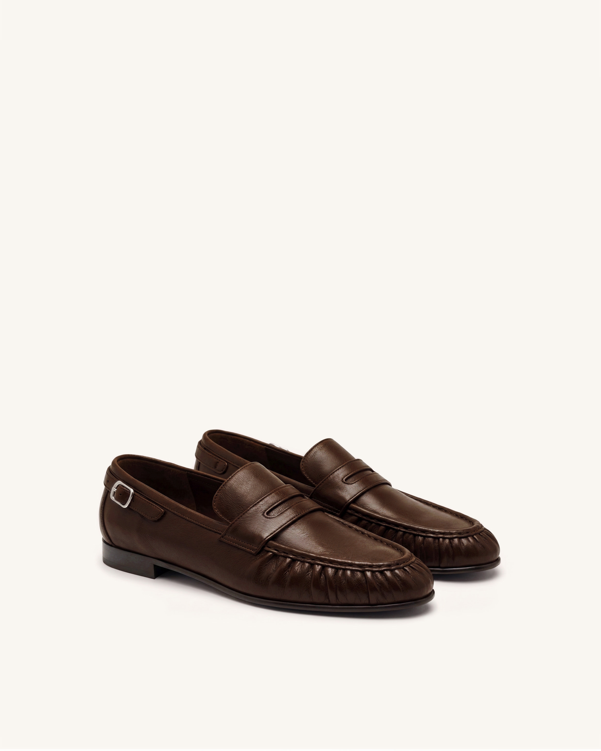 Sophie Classic Loafers - Chocolate Brown
