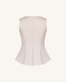 Structured Seam Round - Beige