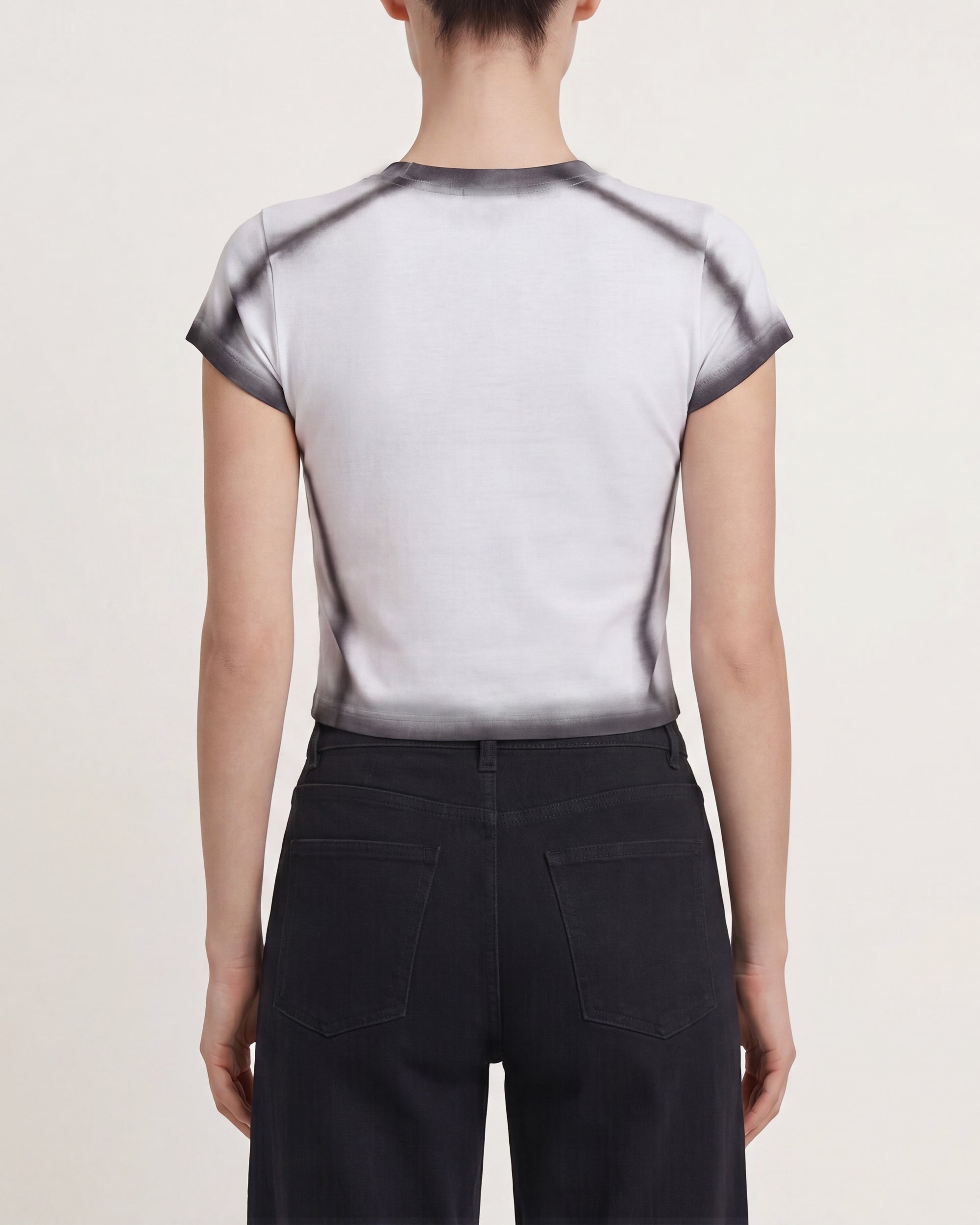 The Pixie Lucky Day Beaded Tee - Inky Edge