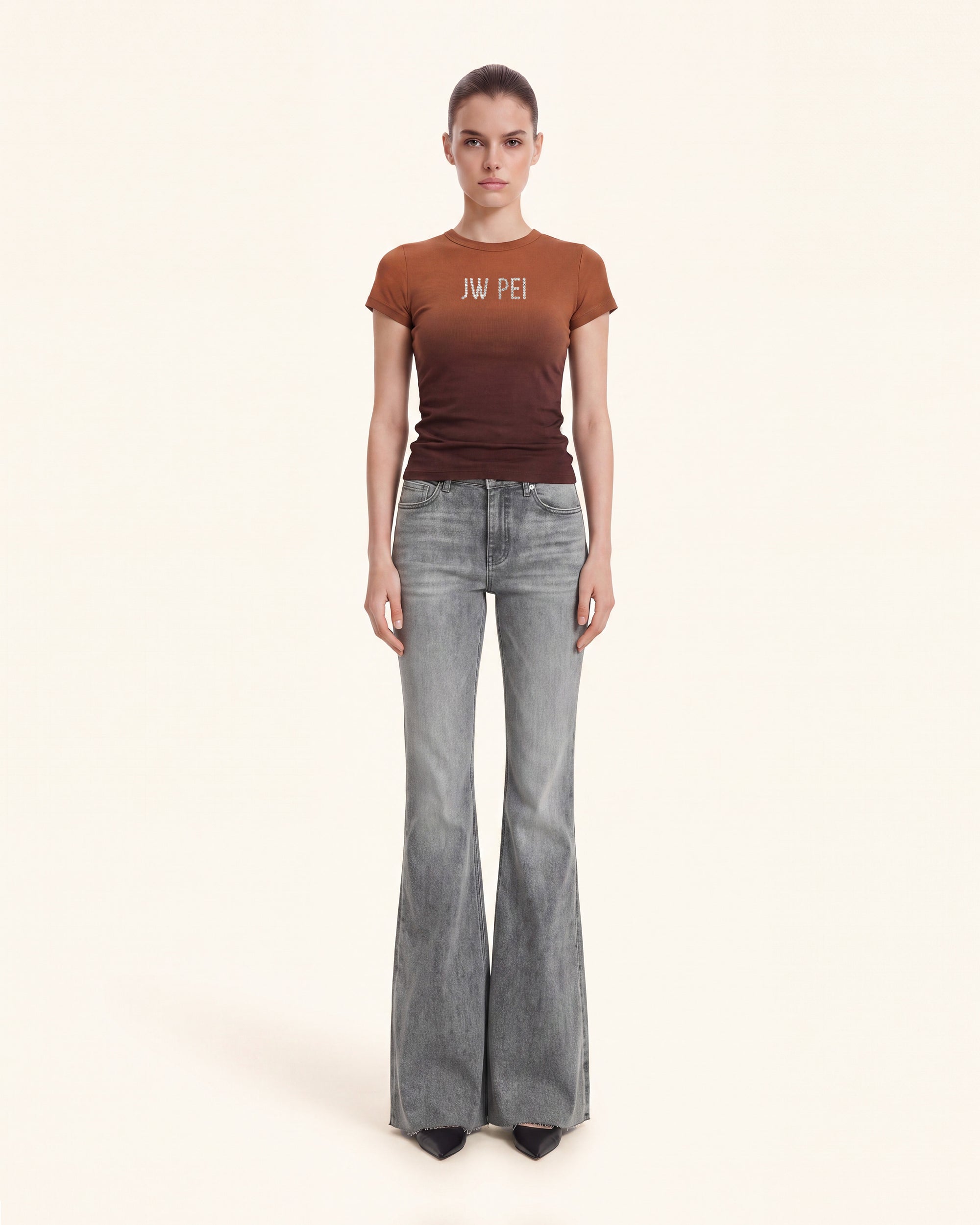 The Stella Shimmer Shaded Tee -  Chestnut Peak