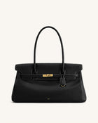 Yara Large Shoulder Bag - Black