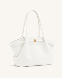 Hana Large Tote Bag - White