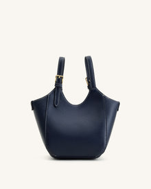 Ines Padlock Tote Bag - Navy