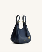 Ines Padlock Tote Bag - Navy