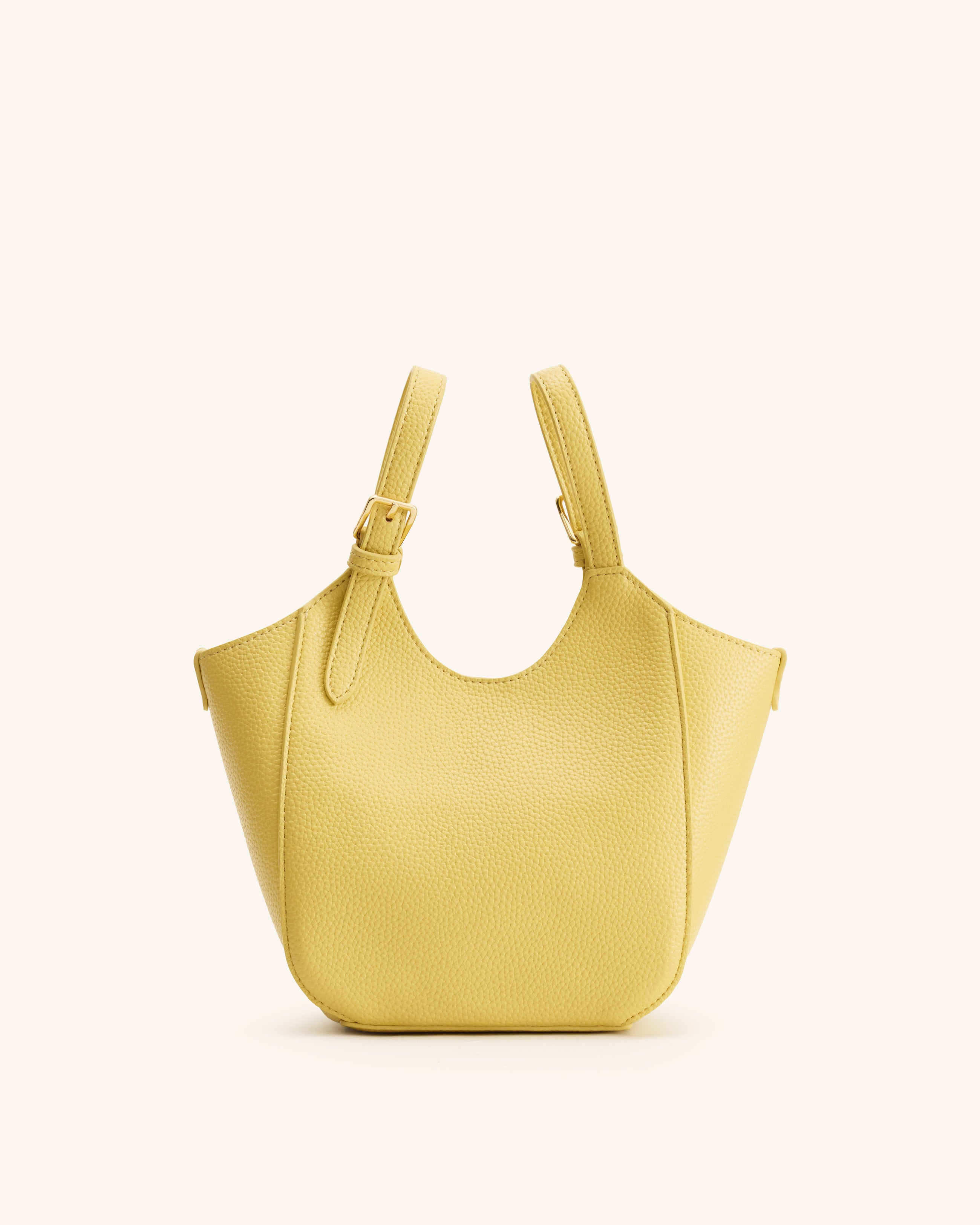 Ines Padlock Tote Bag - Yellow