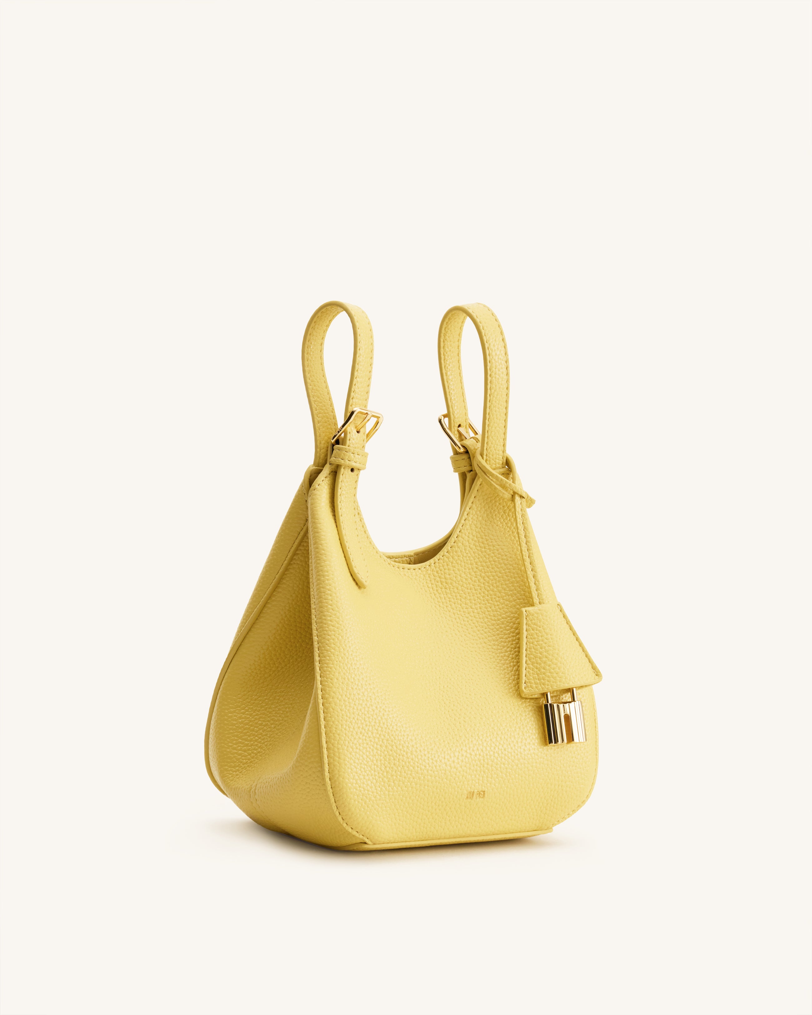 Ines Padlock Tote Bag - Yellow