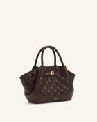 Hana Mini Tote Bag - Dark Chocolate Brown