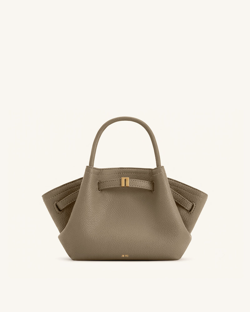 Hana Mini Tote Bag - Mud Gray