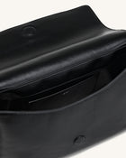 Isolde Flap Shoulder Bag - Black