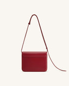 Evania Lock Shoulder Bag - Red