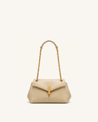Valerie Chain Flap Shoulder Bag - Khaki