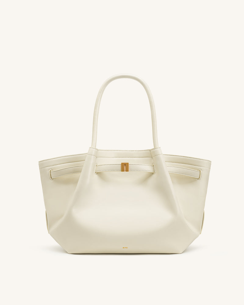 Hana Medium Tote Bag - Off White
