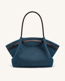 Hana Large Tote Bag - Dark Blue Denim