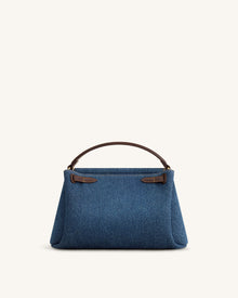 Carmen Top Handle Bag - Blue Denim