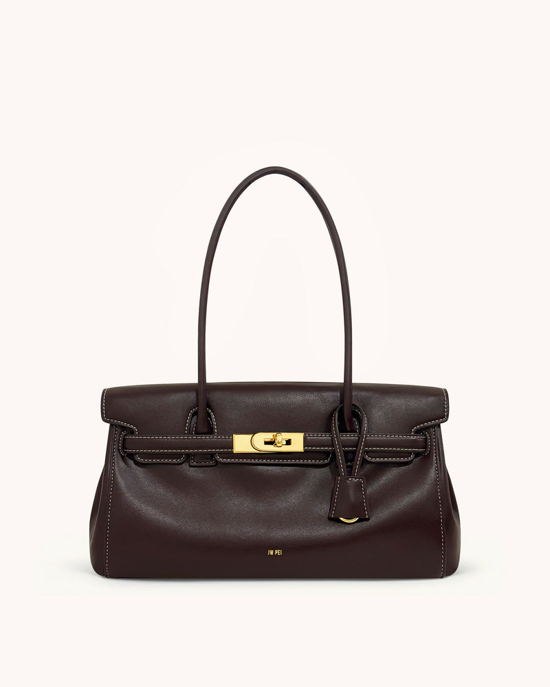 Yara Shoulder Bag - Dark Brown