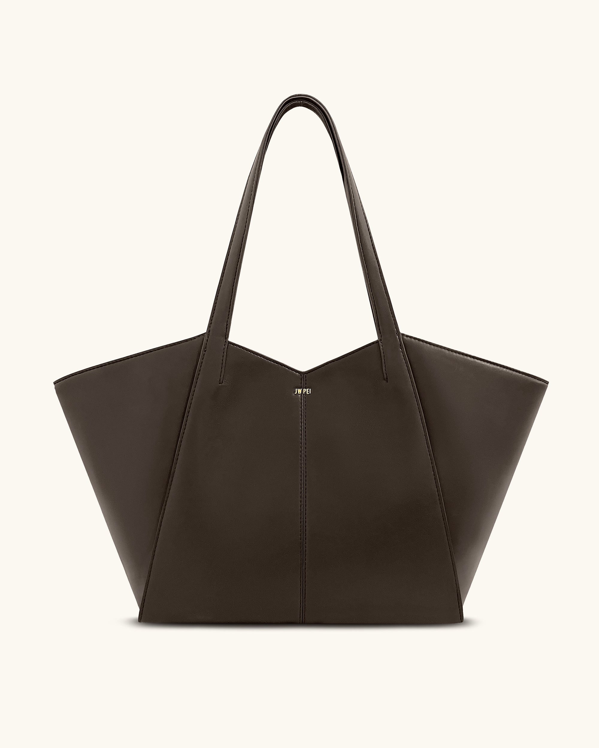 Kiana Large Capacity Tote Bag - Caramel