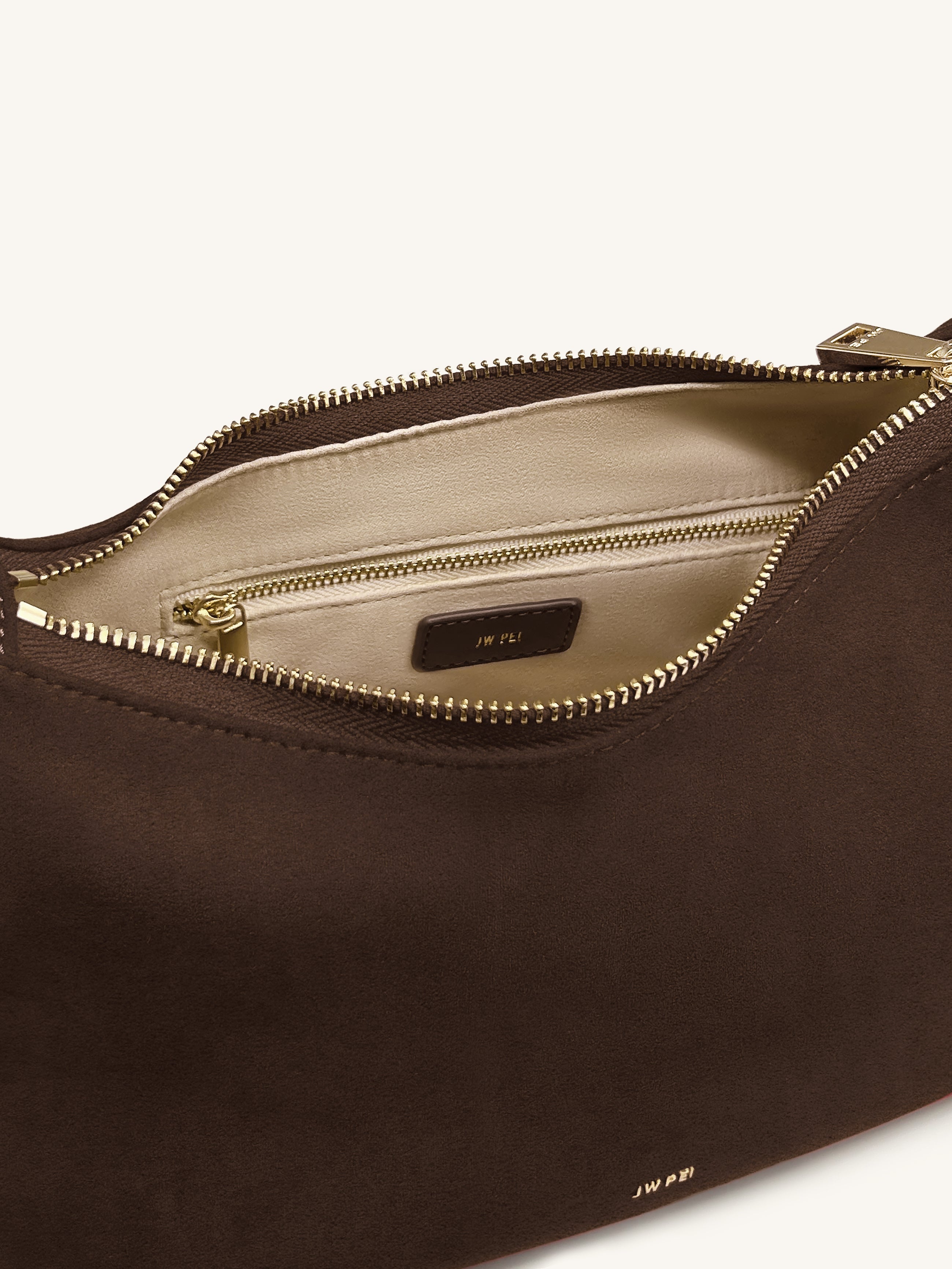 Nell Fringe Hardware Top Handle Bag - Deep Brown