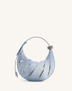 Jana Hollow Out Shoulder Bag - Blue