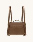 Thea Large Top Handle Bag - Mocha Brown