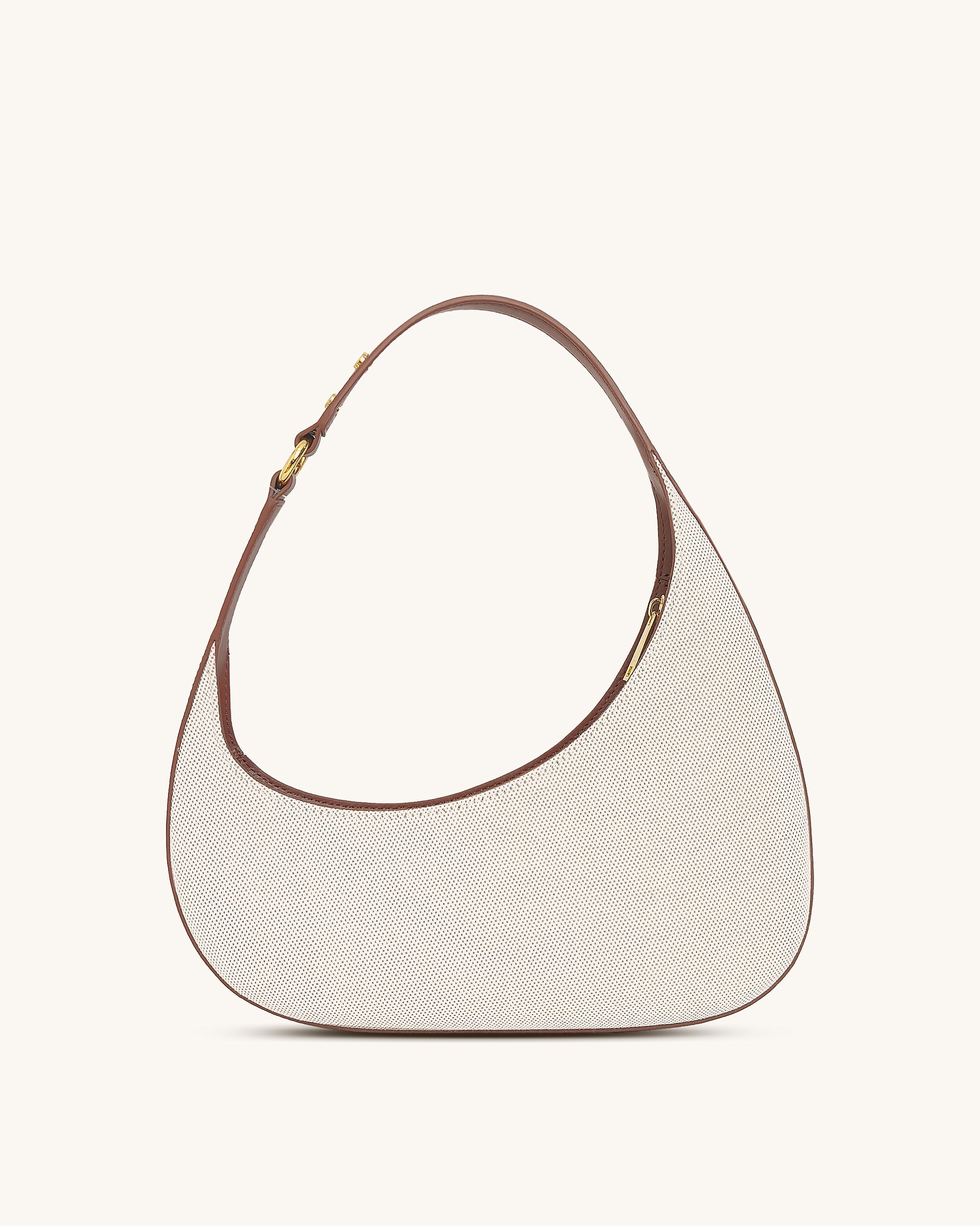 Harlee Shoulder Bag - Brown Canvas