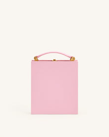 Taya-Puppy Pattern Book Shape Clutch Bag - Pink