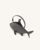 Nerys Shark Look Top Handle Bag - Grey