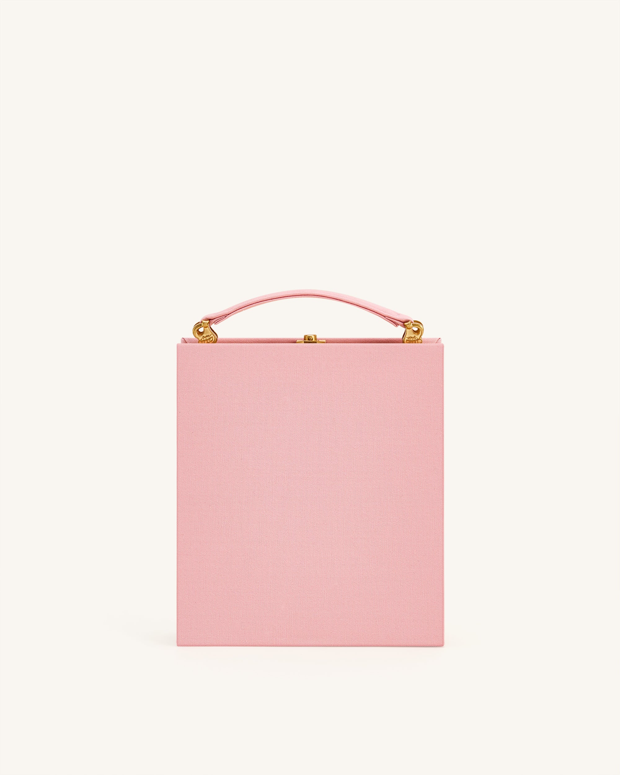 Taya Wine Glass Puppy Pattern Book Shape Clutch Bag - Pink