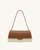 Eloise Shoulder Bag - Brown Canvas