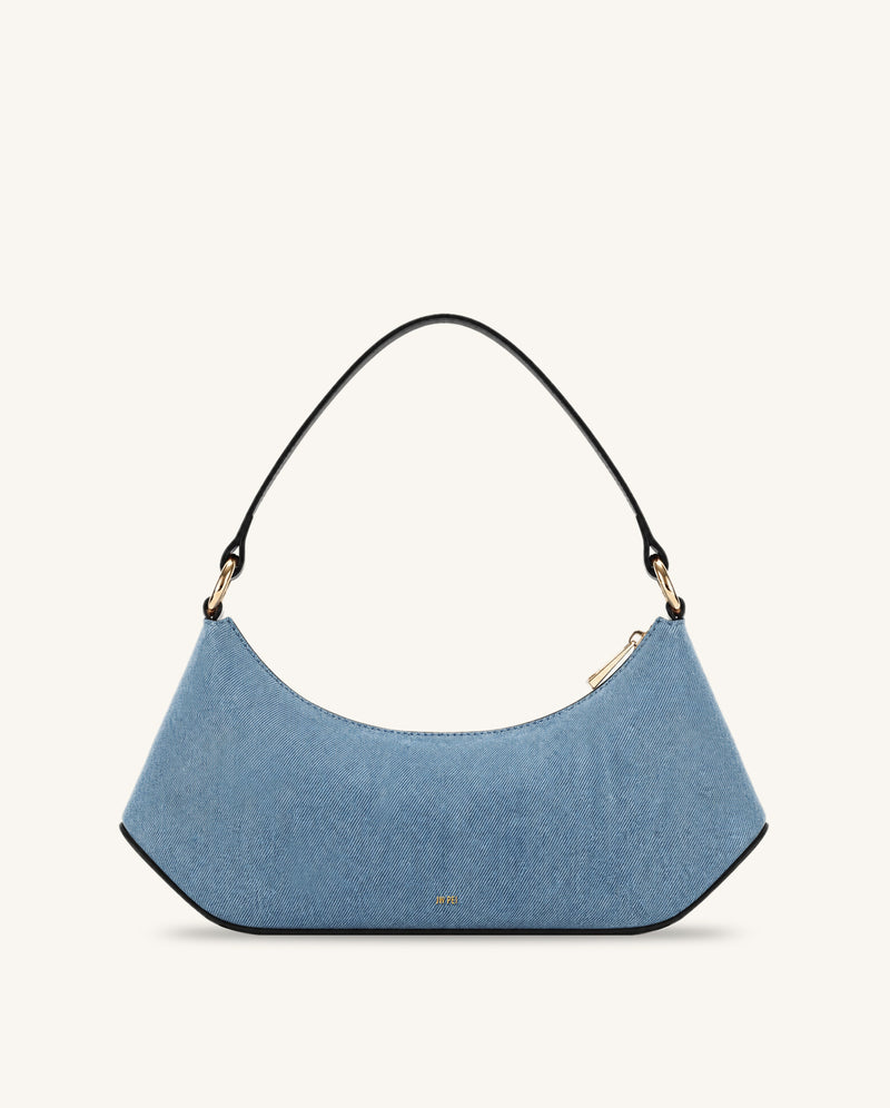 Lily Shoulder Bag - Light Blue Denim