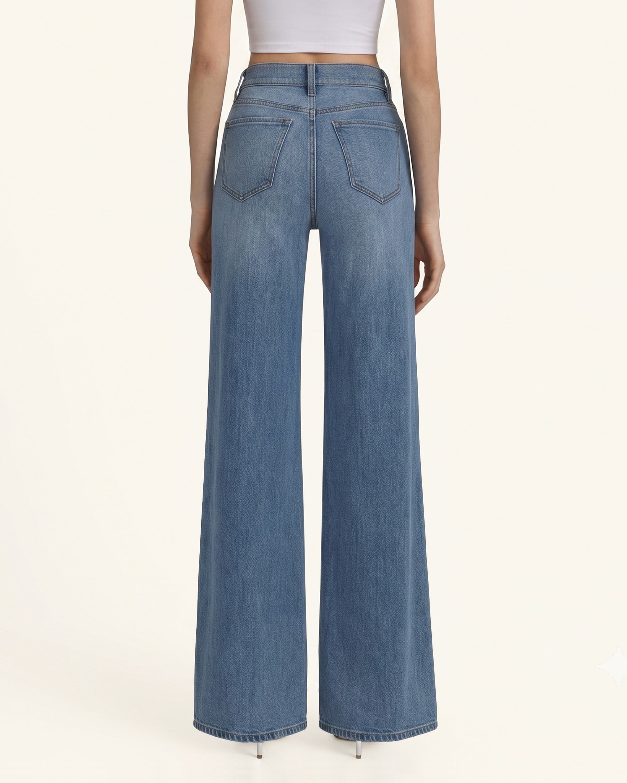 The Daydreamer Pastel Bow-Knot  Jeans - Dancing in The Moonlight