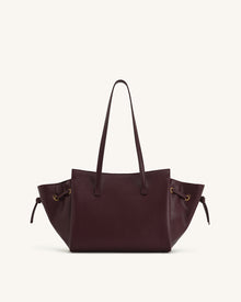 Linda Tote Bag - Deep Burgundy