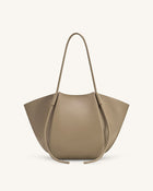 Nala Wide Tote Bag - Taupe