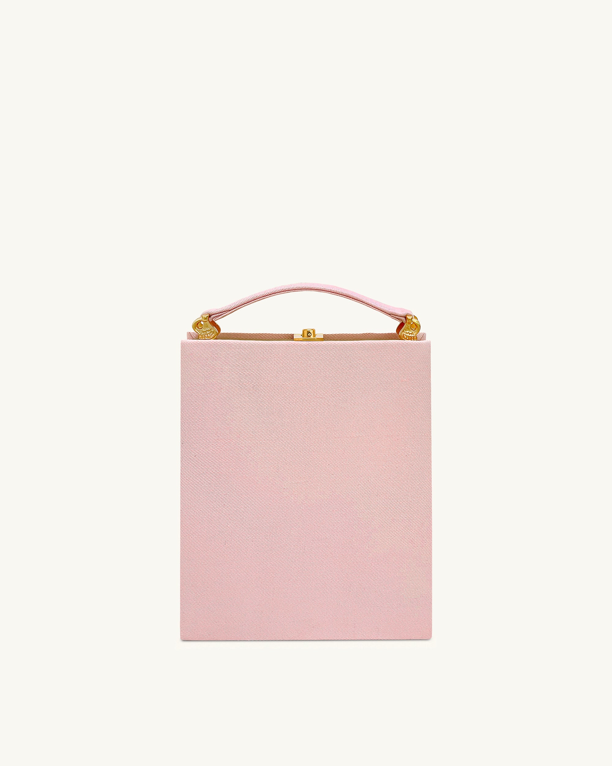 Taya Tropical Parrot Pattern Book Shape Clutch Bag - Pink
