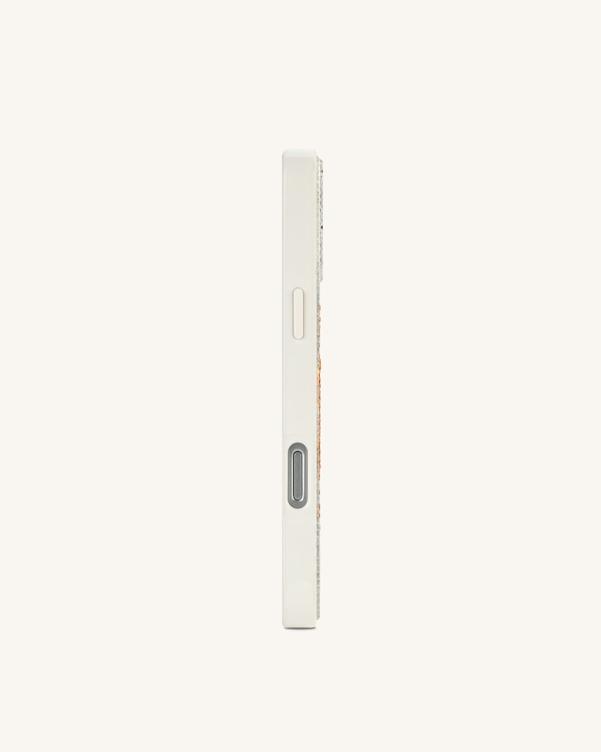 Starfish Artificial Crystal Phone Case - White